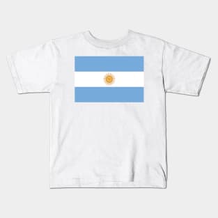 Flag of Argentina Kids T-Shirt